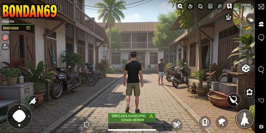 Tampilan menarik dari gameplay BONDAN69 yang mendalami simulasi kehidupan.