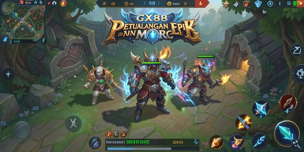 Gameplay GX88 yang menarik dalam dunia MMORPG.