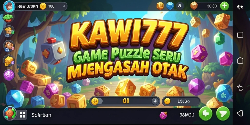 Screenshot gameplay KAWI777 yang menampilkan tantangan Puzzle.