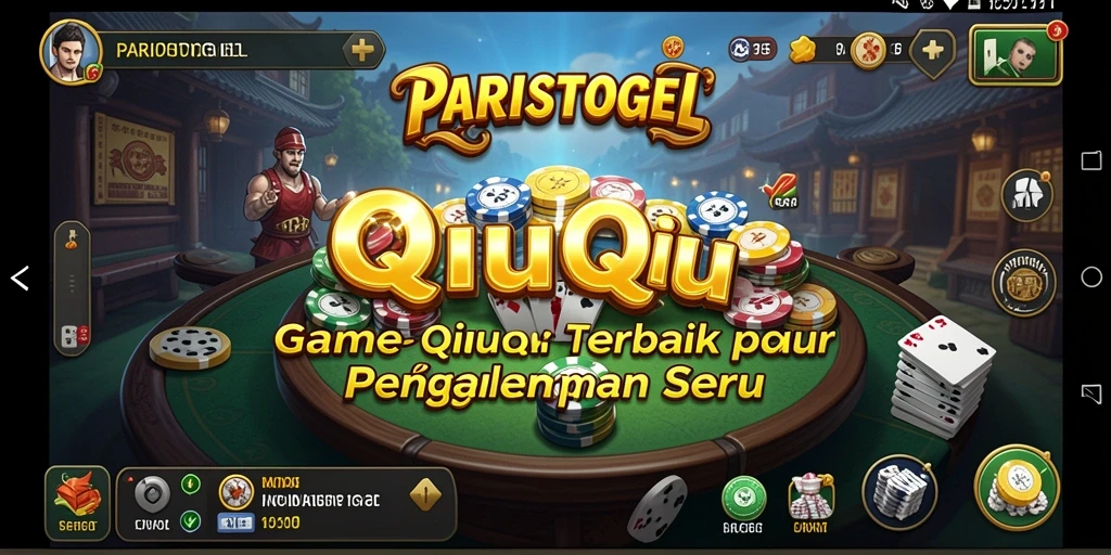 Tampilan gameplay seru di PARISTOGEL dengan antarmuka yang menarik.