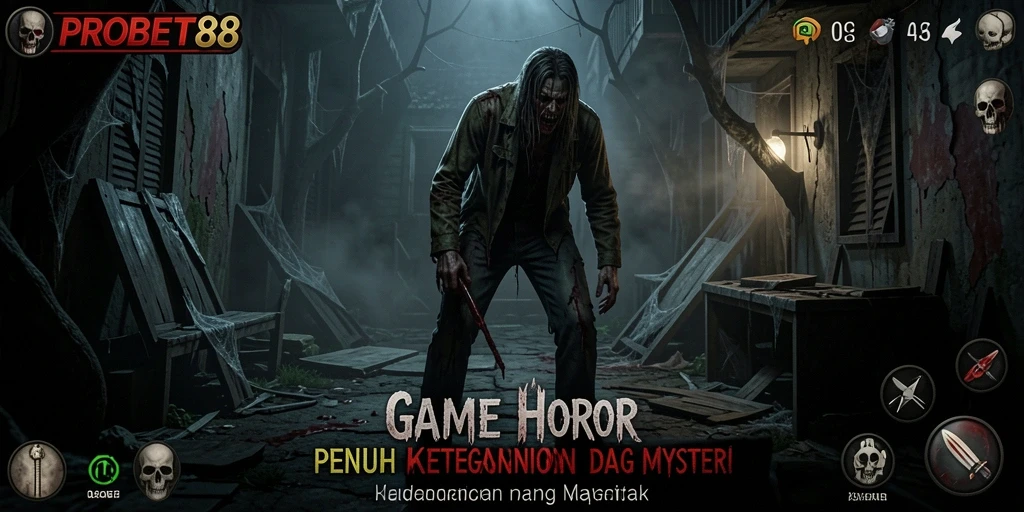 Tangkapan layar <strong>PROBET88</strong> menunjukkan momen mencekam dalam gameplay.