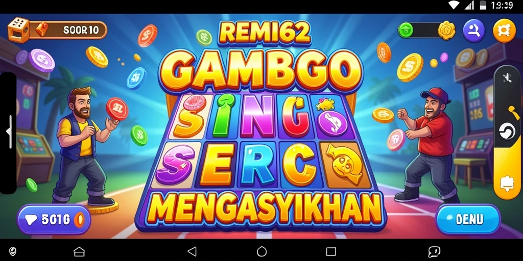 Screenshot REMI62 menampilkan gameplay Bingo yang seru dan mengasyikkan.